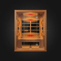 1 Person Extendable FAR Infrared Sauna for Home, Hemlock Wood Low EMF 6 Carbon Heaters Indoor Saunas with LED Lights, Bluetooth Speaker, Digital Control Panel, and Seating Bench — How It Works