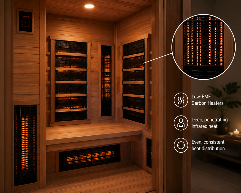 9 Low-EMF Carbon Heater System