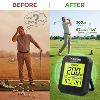 Golf Swami Launch Master Golf Launch Simulator - Golf Training Aid — Before & After