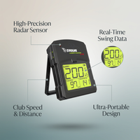 Golf Swami Launch Master Golf Launch Simulator - Golf Training Aid — infographic