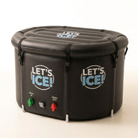 Inflatable Ice Bath Tub for Athletes – 216-Gallon Cold Plunge Tub with Insulated Lid, Full-Body Stretch Design, Insulated & Water Chiller Compatible, Portable for Indoor & Outdoor Recovery — Studio Shot