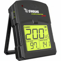 Golf Launch Monitor Built for Swing Training, Carry Distance Data, Club Head Speed Analysis, Portable Design
